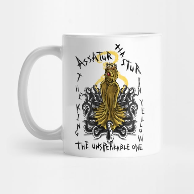 Summon the Madness: Hastur The King in Yellow Design by Holymayo Tee